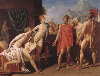 Jean Auguste Dominique Ingres Achilles Receives the Envoys of Agamemnon (mk04) china oil painting image